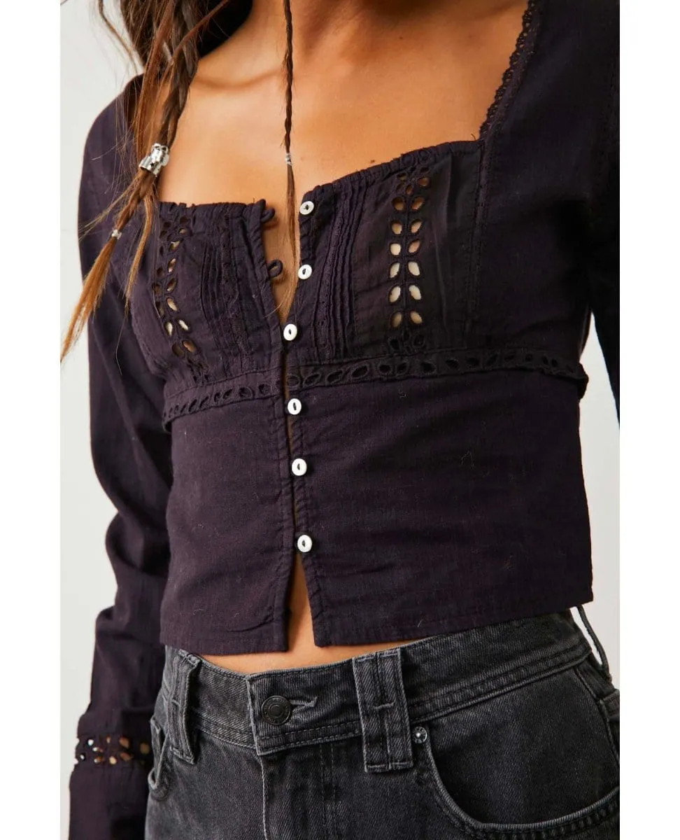 Joi Black Blouse