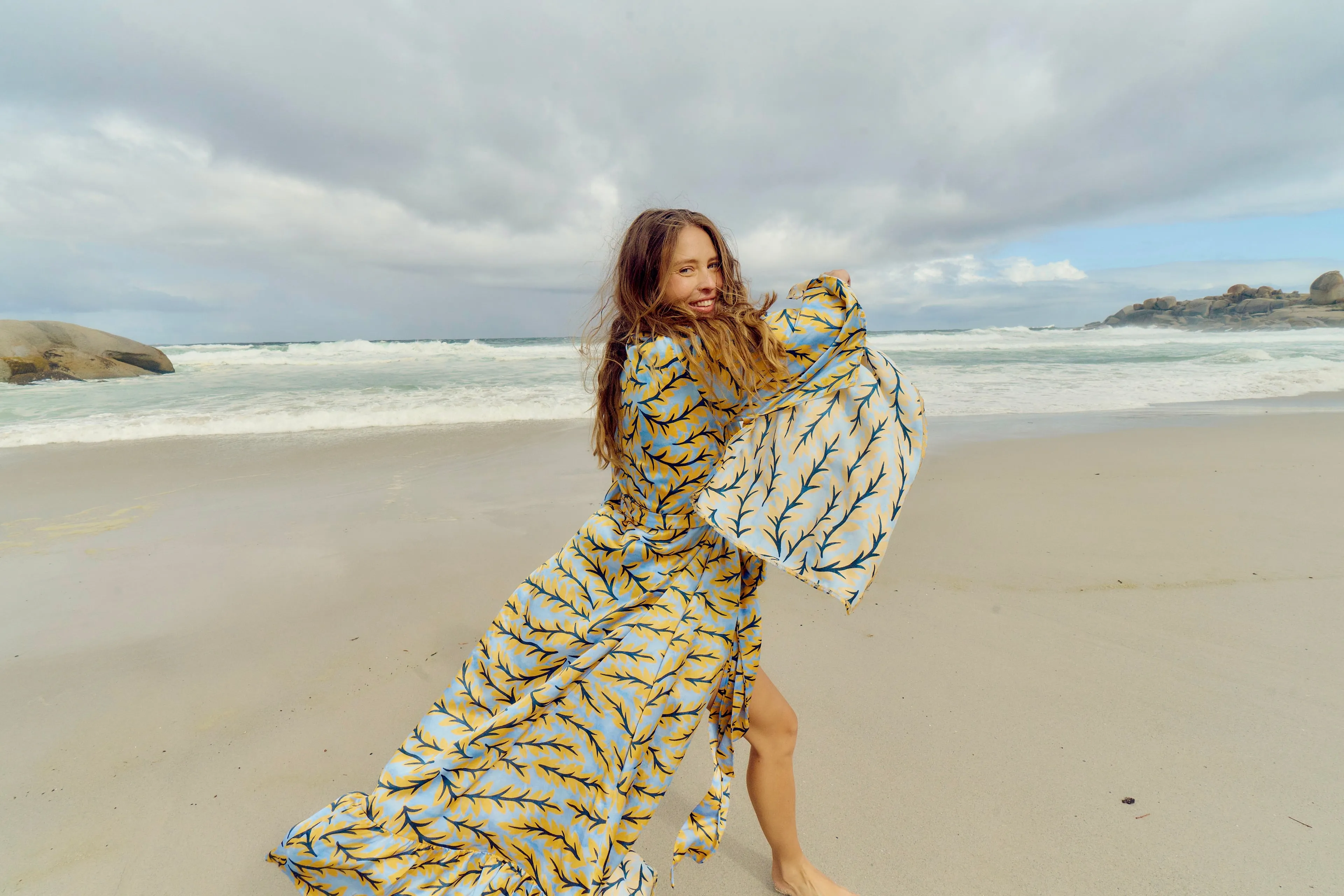 Spring Foliage - Coco Wrap Dress (PRE-ORDER)