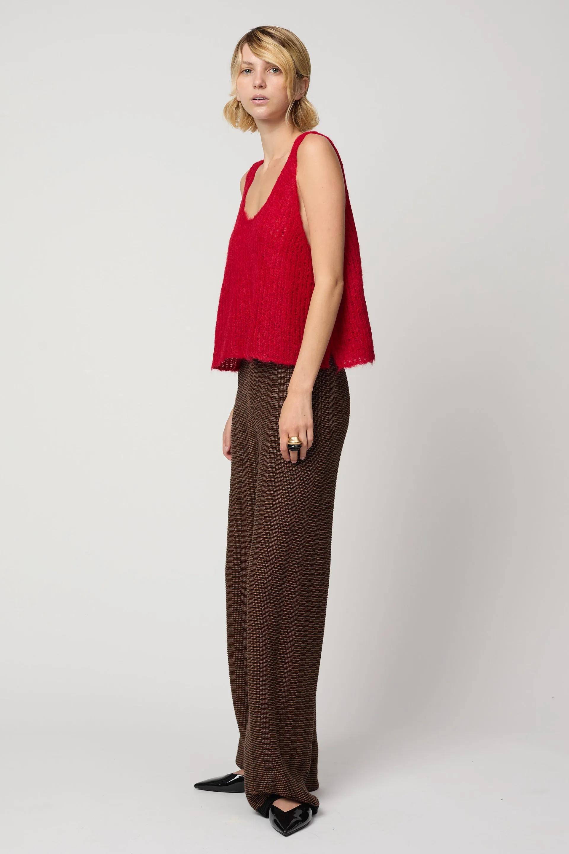 SWEATER TANK IN SURI ALPACA AIRY KNIT - PRE SPRING 25 COLORS