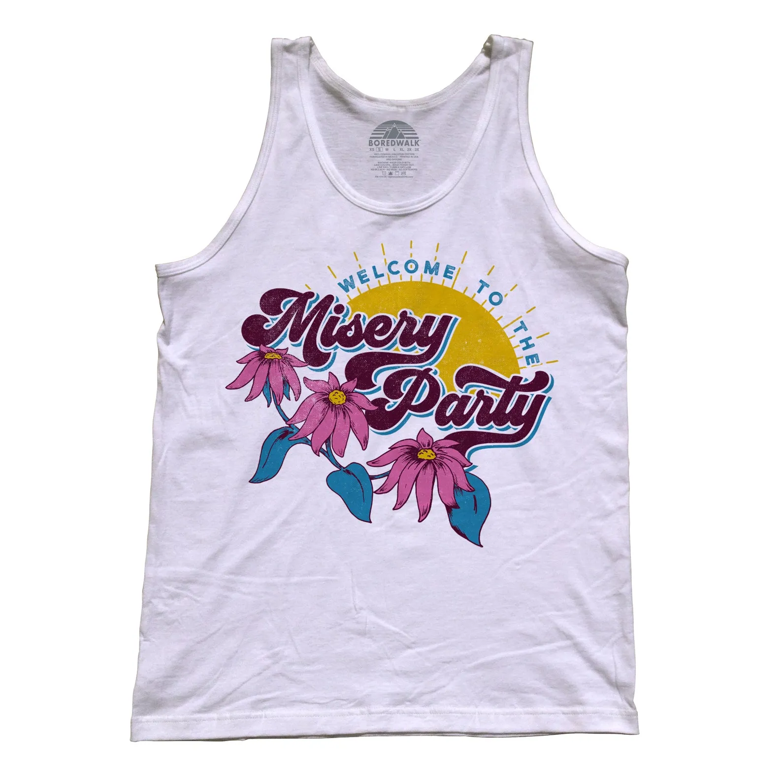 Unisex Welcome To The Misery Party Tank Top